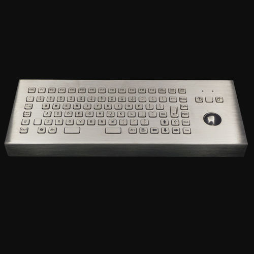 磨砂不锈钢键盘 - MKA-88-BM - MATE TECHNOLOGY SHENZHEN LIMITED - 台式 / 机械按键 / FN键