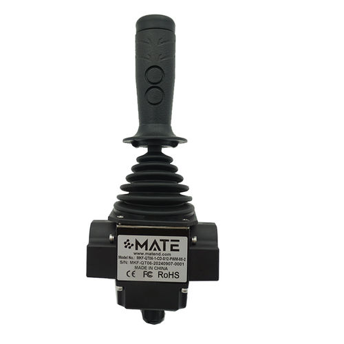 单轴操纵杆 - MKF-QT06 - MATE TECHNOLOGY SHENZHEN LIMITED - 霍尔 / 用于电位计 / 工业