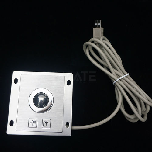 机械轨迹球 - MKA-02B - MATE TECHNOLOGY SHENZHEN LIMITED - 面板式 / 1 inch (25 mm) / 不锈钢