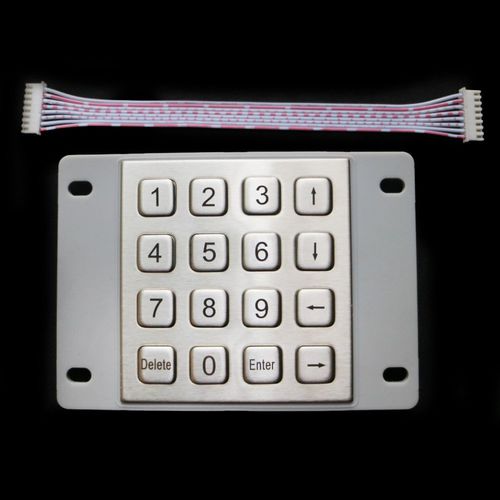 16键数字键盘 - MKA-16N-V2-MX - MATE TECHNOLOGY SHENZHEN LIMITED - 面板式 / 不锈钢 / USB