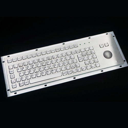 面板式键盘 - MKA-95-BN - MATE TECHNOLOGY SHENZHEN LIMITED - 95 键式 / 轨迹球 / 工业用途
