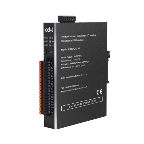 16通道I/O模块 - AIOBOX-16 - ODOT Automation - 数字 / 模拟 / Modbus TCP