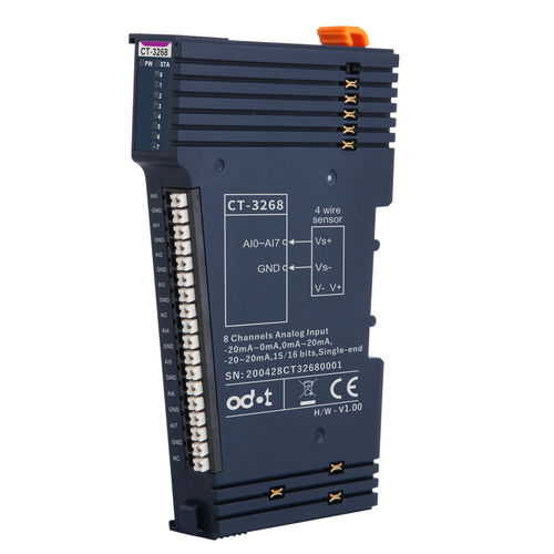 8路模拟输入输入模块 - CT-3268 - ODOT Automation - 模拟 / ModBUS RTU / EtherNet/IP