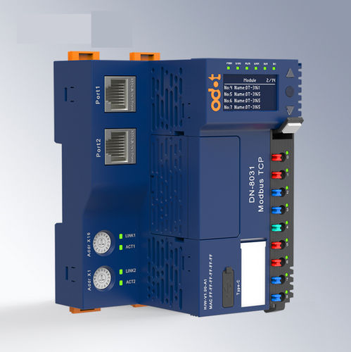 Modbus TCP通信模块 - DN-8031 - ODOT Automation - RJ45 / 双端口 / 用于数据传输