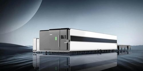 光纤激光切割机 - LF4020GH - GWEIKE LASER - 用于钢材 / 用于厚金属板 / 用于金属板