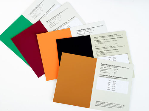 RAL比色图表 - 841-GL single cards - RAL colours