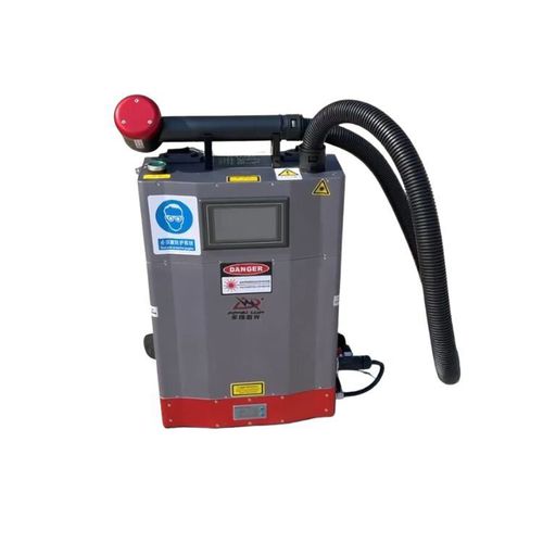 肩背式清洗机 - Jinan Dowell Photoelectricity Equipment Co., Ltd. - 光纤激光 / 自动 / 工业