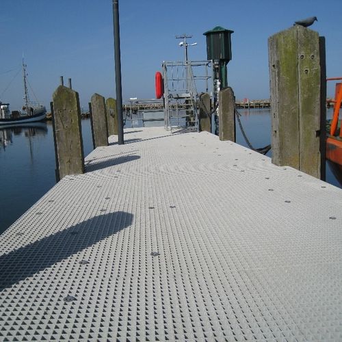 GRP格栅板 - BK5 series - Lichtgitter GmbH - 刚玉 / 防滑 / 高化学耐力