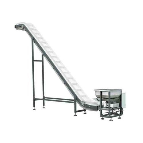 倾斜输送机 - Foshan Coretamp Packaging Machinery Co., Ltd - 铰接式传送带 / 送料 / 电动机
