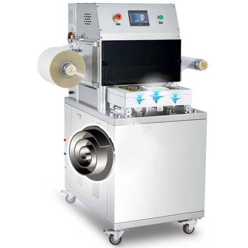气调包装包装机 - OBS-400A - Foshan Coretamp Packaging Machinery Co., Ltd - 半自动 / 覆膜 / 肉类