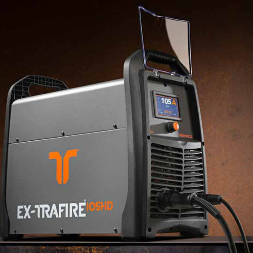 等离子切割电流源 / 用于钢板切割 - EX-TRAFIRE®105HD - Thermacut, k.s. - 手动 / 自动化