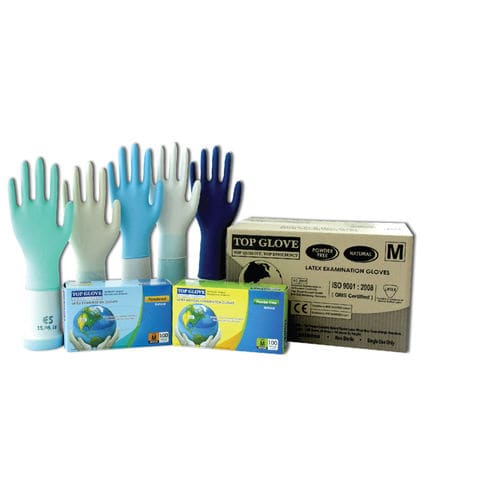 实验室手套 - TOP GLOVE INTERNATIONAL SDN BHD - 机械防护 / 橡胶 / 无粉