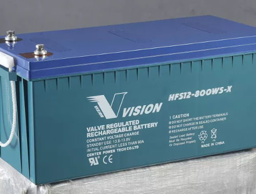 阀控蓄电池 - HFS12 series - Vision Group - 模块 / 12V / 用于换流器