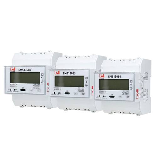 三相电子能量计 - EM51308 series - IVY METERING - DIN导轨 / RS-485 / 认证 MID