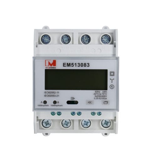 三相电能表 - EM513083 V2G - IVY METERING - DIN导轨 / RS-485 / 住宅
