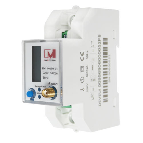 单相电能表 - EM114039-01 - IVY METERING - DIN导轨 / 数字 / 预付费