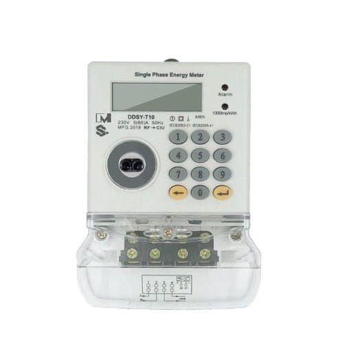 单相电能表 - EM124043  - IVY METERING - DIN导轨 / RS-485 / 脉冲输出式
