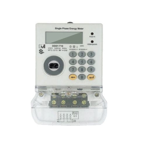 单相电子能量计 - EM124033  - IVY METERING - DIN导轨 / LCD显示 / 50 Hz
