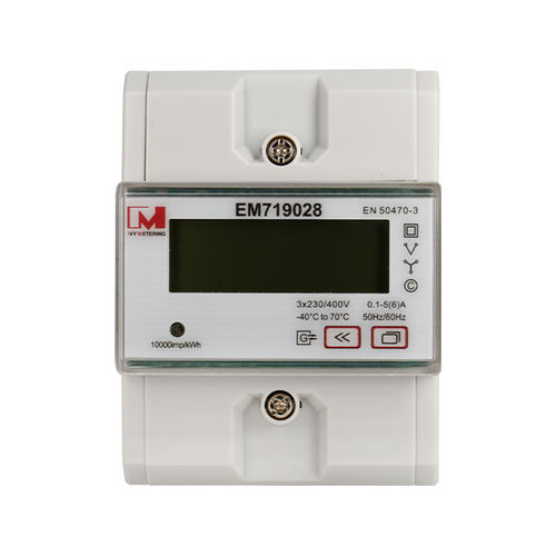 三相电能表 - EM719028 - IVY METERING - DIN导轨 / RS-485 / 住宅