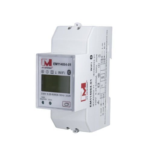 单相电能表 - EM114084-01 - IVY METERING - DIN导轨 / 预付费 / 内置通信功能