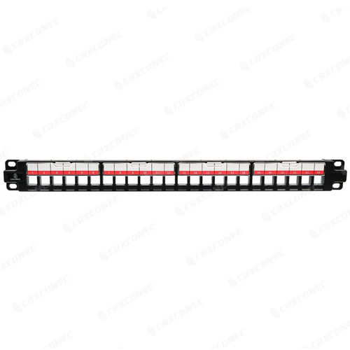 1U配线架 - CC-06-00002 - CRXCONEC - RJ45 / 高密度