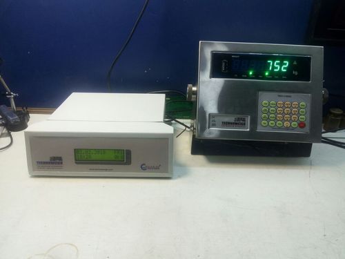 LCD显示屏称重终端 - Technoweigh India - 台式