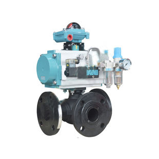 球形阀 - 30T/L01 - SuZhou KoSa Environmental Protection CO.,LTD - 杠杆操纵式 / 电动 / 气动