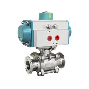 球形阀 - 30W06 - SuZhou KoSa Environmental Protection CO.,LTD - 杠杆操纵式 / 电动 / 气动