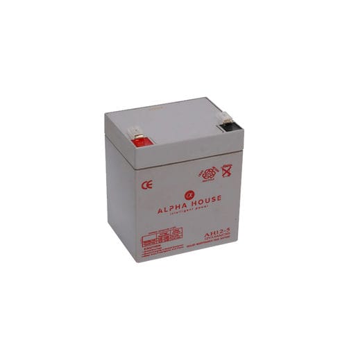 矩形电池 - AH12-5 - Alpha House Ltd - 12V / UL / CE