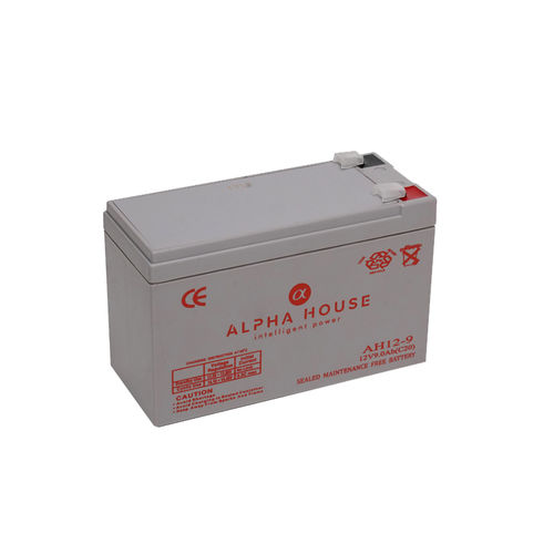 矩形电池 - AH12-9 - Alpha House Ltd - 12V / UL / CE