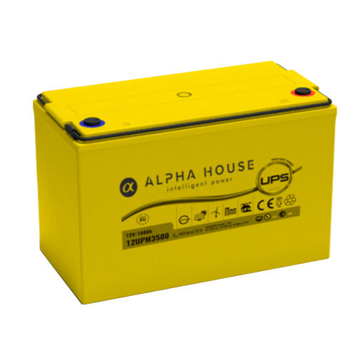 矩形电池 - 12UPM3500 - Alpha House Ltd - 12V / ISO