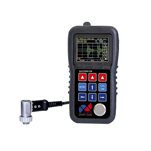 超声波测厚仪 - SAUT500D-SW - S.A.M.A. ITALIA SRL - 便携式 / 数字 / 带自动校准功能