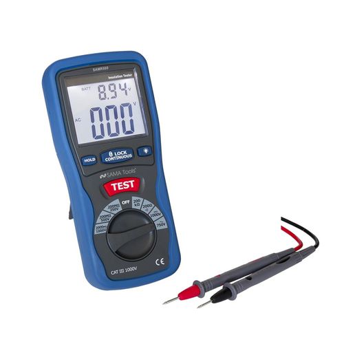 绝缘测试仪 - SAMR500 - S.A.M.A. ITALIA SRL - 手持式 / 数字