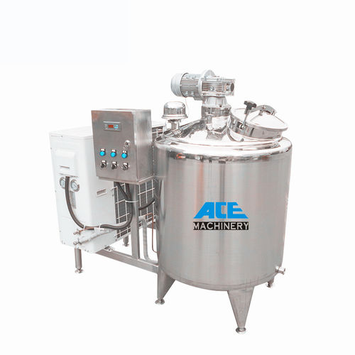 牛奶贮液罐 - Wenzhou Ace Machinery Co., Ltd. - 冷却 / 用于食品 / 用于液体奶制品