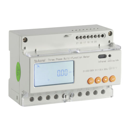 智能型电能表 - ADL3000-E - ACREL CO., LTD. - 三相 / DIN导轨 / RS-485