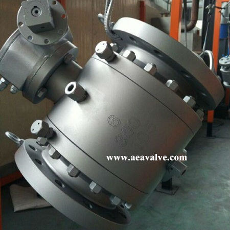球形阀 - CL series - WENZHOU AEA VALVE CO., LTD. - 浮筒式 / 锻钢材质 / ISO