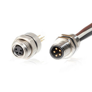 M8连接器 - CHA101F32S0 series - Amissiontech Co., Ltd. - 数据 / 供电 / DIN