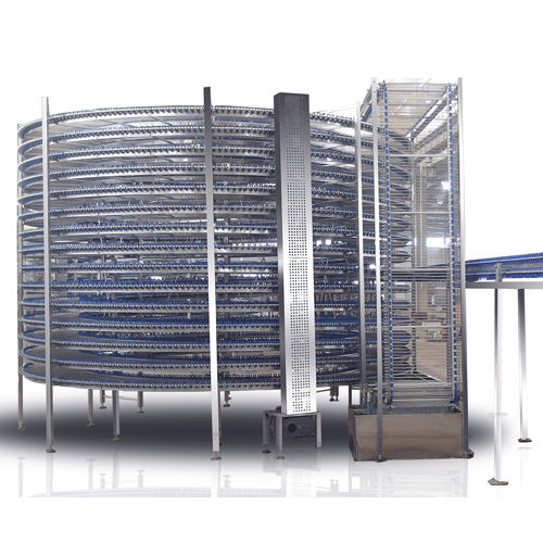 螺旋冷却塔 - Hebei AOCNO Baking Machinery Co., Ltd. - 大容量 / 食品工业