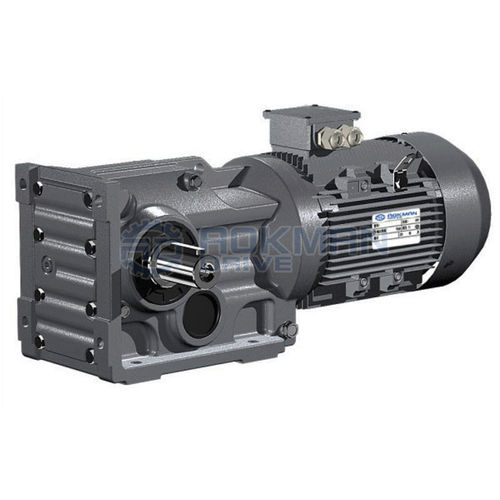 斜齿减速电机 - K Series - Zhengzhou Aokman Machinery Co., Ltd. - 交流 / 螺旋齿轮 / 同轴