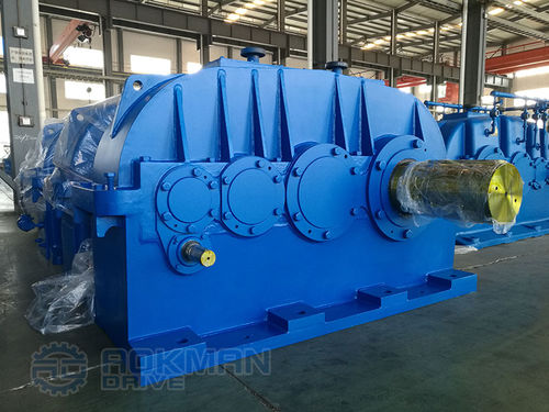 圆柱齿轮减速机 - ZY Series - Zhengzhou Aokman Machinery Co., Ltd. - 平行轴 / 静音 / 轴
