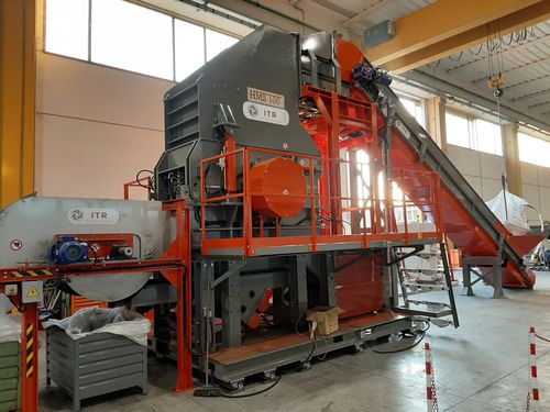废料粉碎机 - ITR HMS - ITR Recycling Technologies - 用于金属 / 锤式 / 卧式