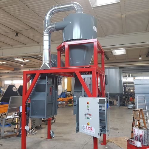 废料分离器 - SZZ - ITR Recycling Technologies - 空气 / 废物回收 / 立式