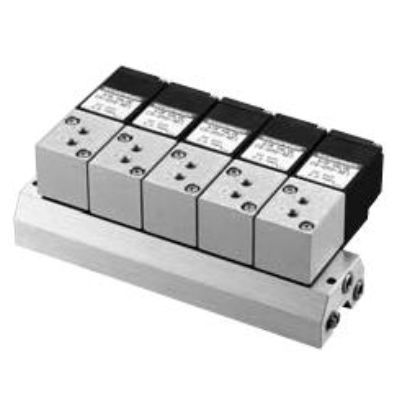 直动式电动阀门块 - CS-050 series - Koganei Corporation - 双通 / 3 通型 / 5 通型
