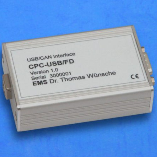 CAN FD接口模块 - CPC-USB/FD - EMS Dr. Thomas Wünsche e.K. - USB / CAN Bus / CANopen