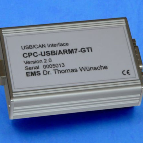 CAN接口模块 - CPC-USB/ARM7 - EMS Dr. Thomas Wünsche e.K. - USB / CAN Bus / CANopen