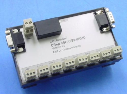 CAN中继器 - CRep S8C - EMS Dr. Thomas Wünsche e.K. - 通信 / 工业 / 网络