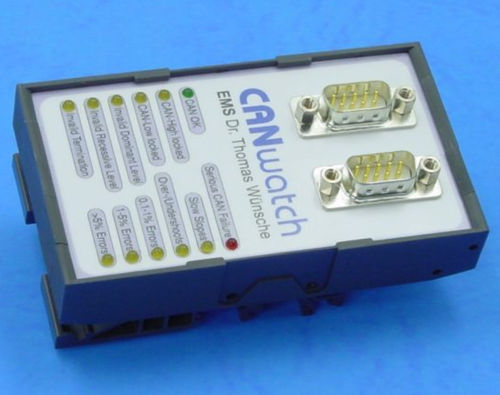 Can网络分析仪 - CANwatch  - EMS Dr. Thomas Wünsche e.K. - 信号 / 监控 / 自动化