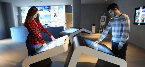 触摸屏桌子 - FIT - Displax SA