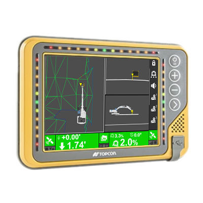 坡度控制系统 - TOPCON - 角向 / 挖掘机用 / 定位