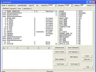 排解毒软件 - MACREGIO - JVL A/S - 程控器 / 用于发动机 / Windows